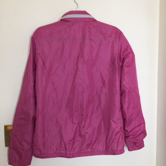 Koppen Womens Sz/L Pink Windbreaker/Rainjacket - Picture 3 of 6